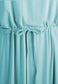 Staple Slip Gown Tied Front Dress With Pockets
