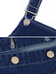 Adjustable Strap Overall Dress