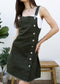 Adjustable Strap Overall Dress