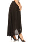 Boho Elastic High-Waist Maxi Skirt