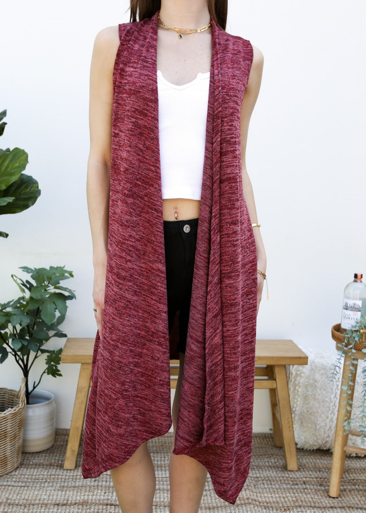 Waterfall Cardi Vest