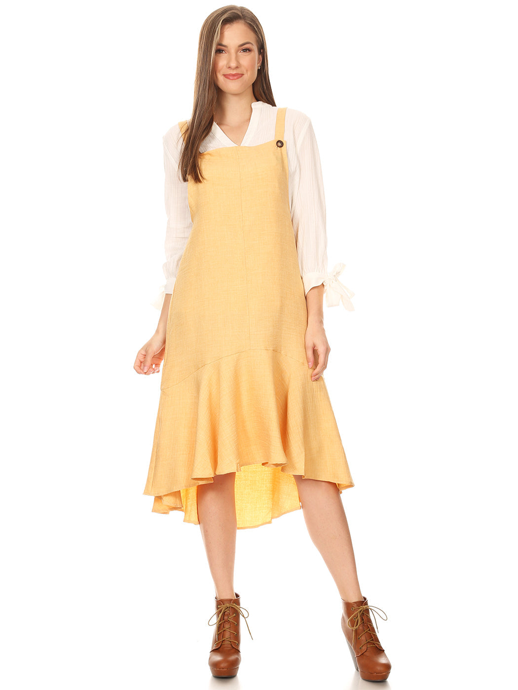 Flounce Apron Chic Dress