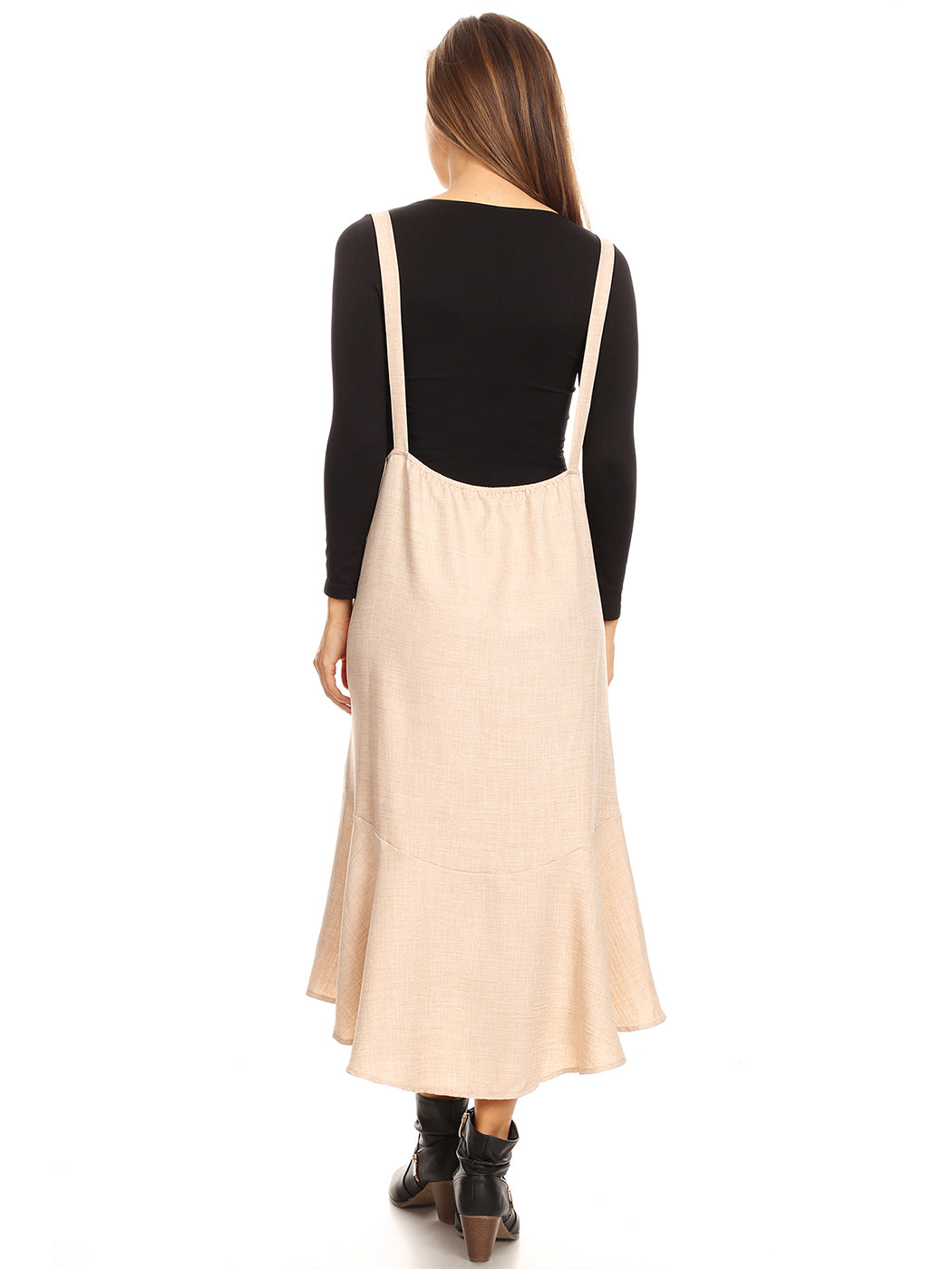 Flounce Apron Chic Dress