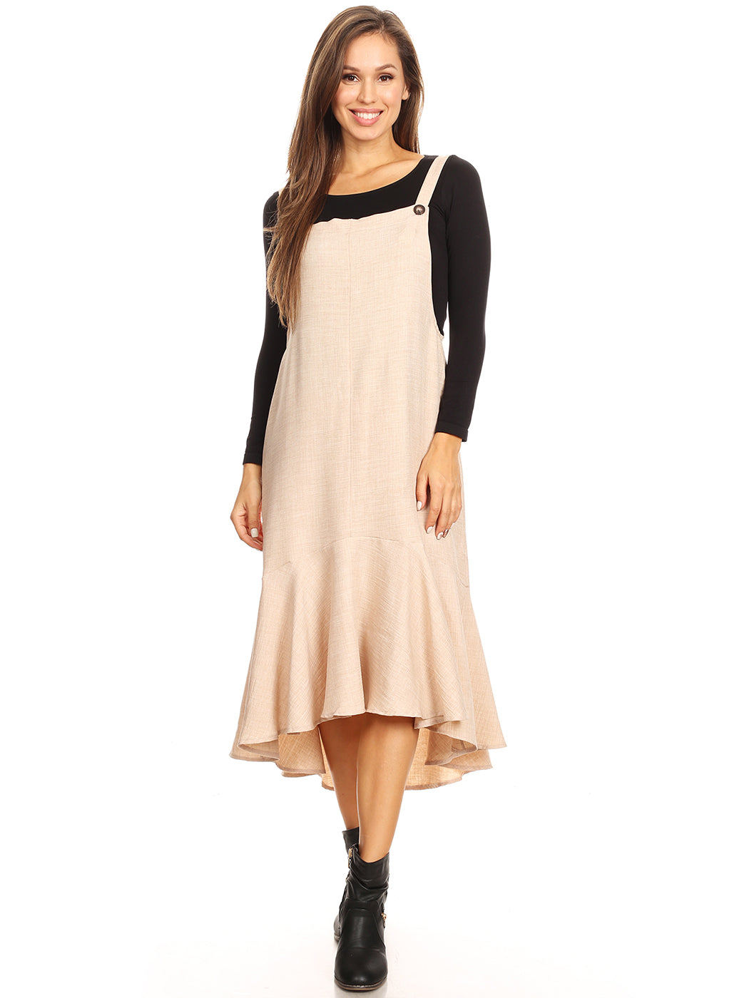 Flounce Apron Chic Dress