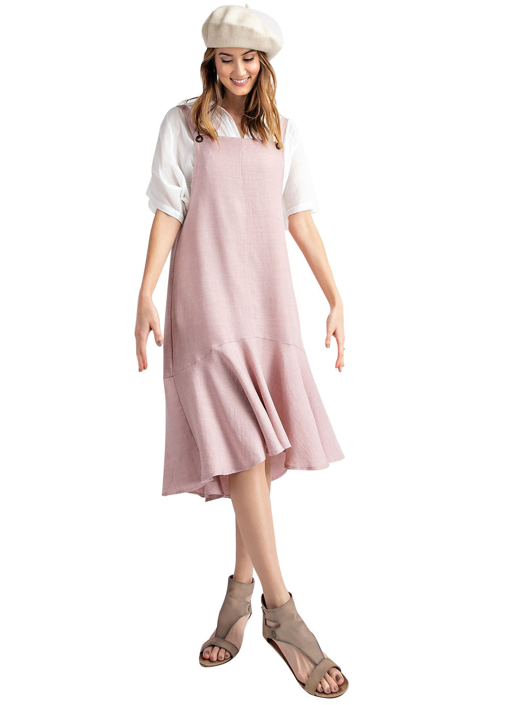 Flounce Apron Chic Dress