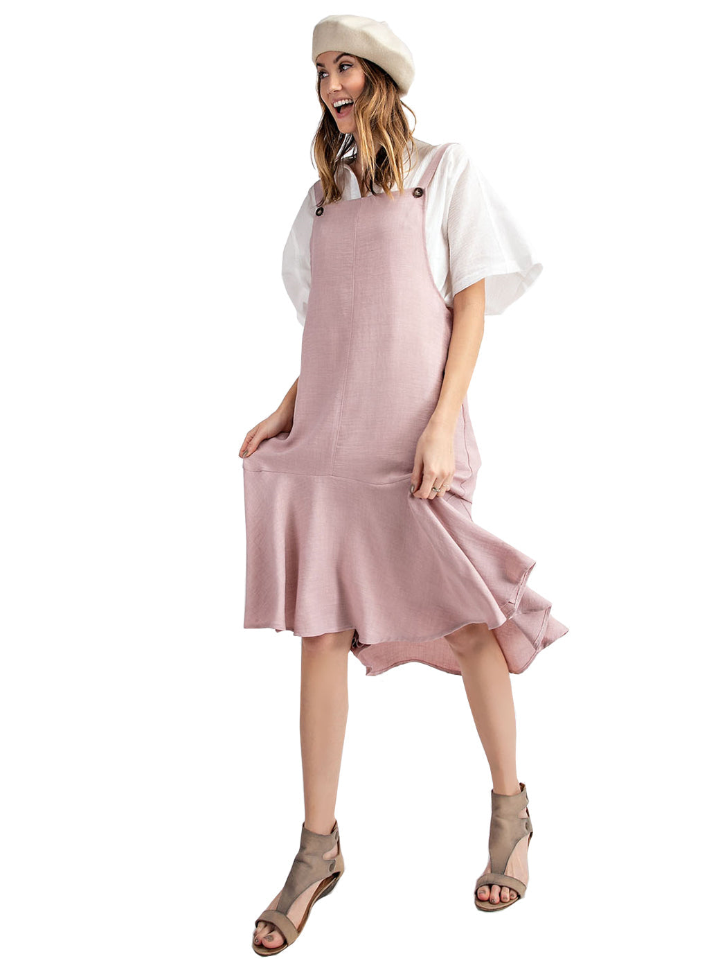 Flounce Apron Chic Dress