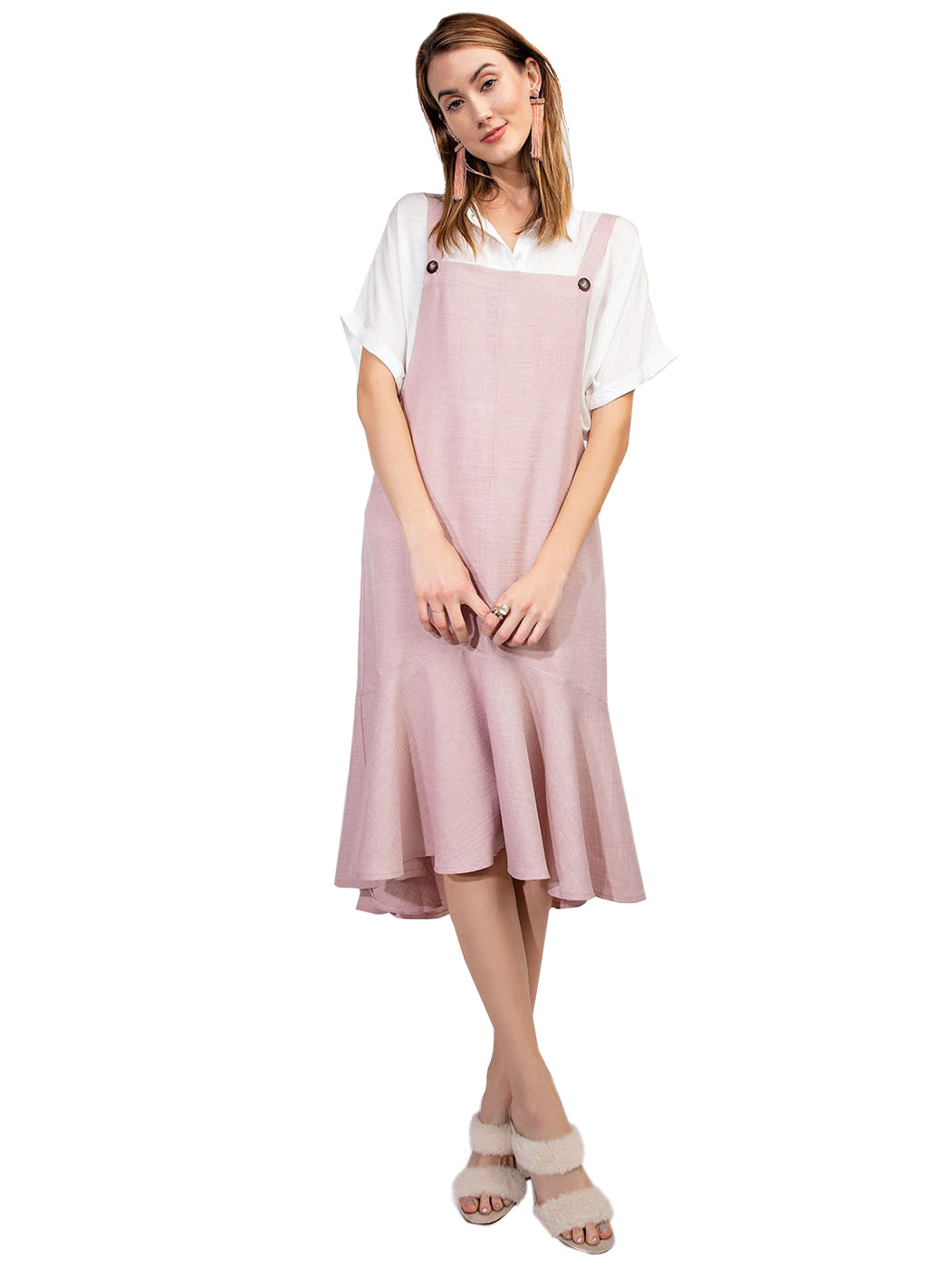 Flounce Apron Chic Dress