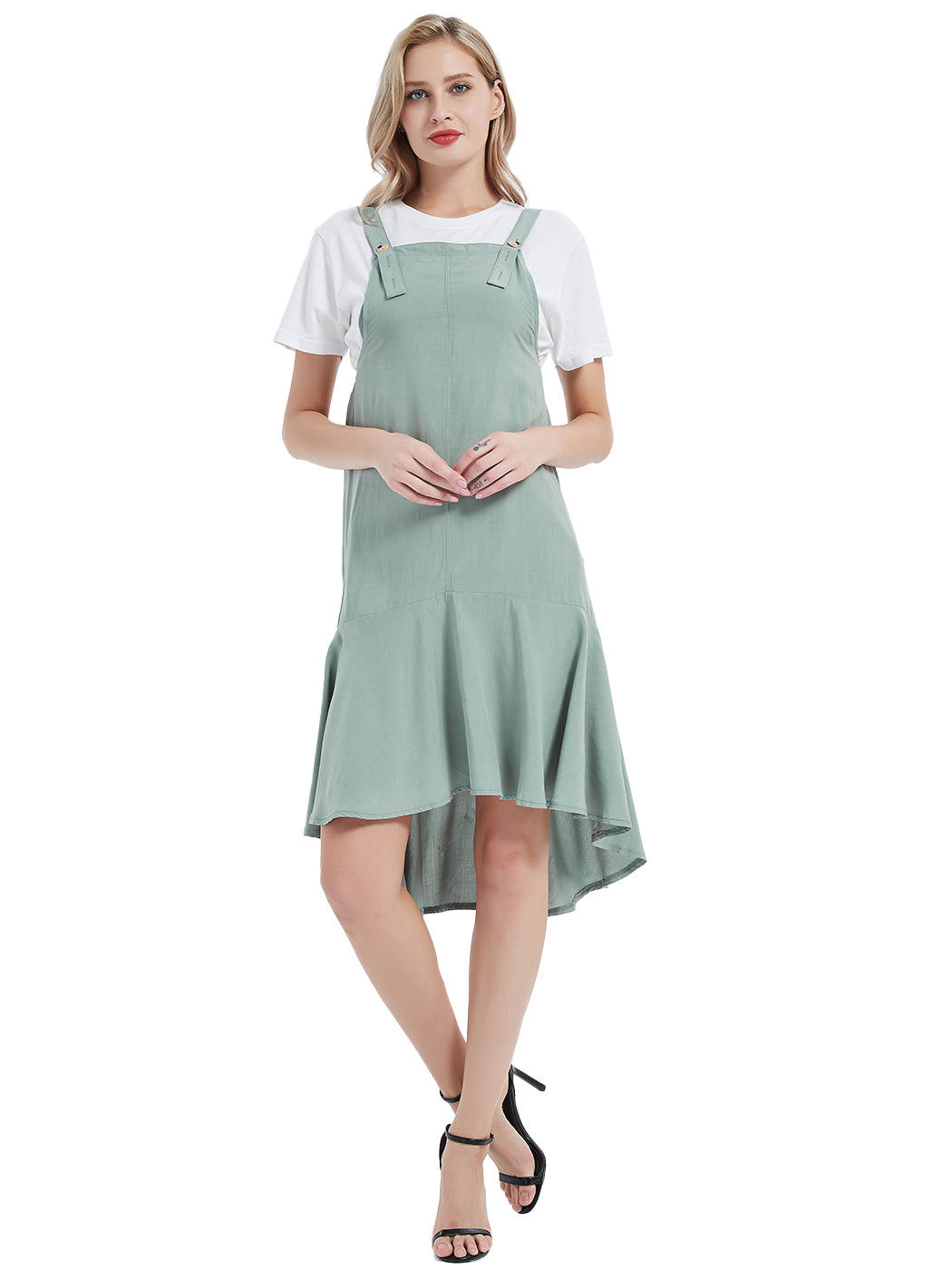 Flounce Apron Chic Dress