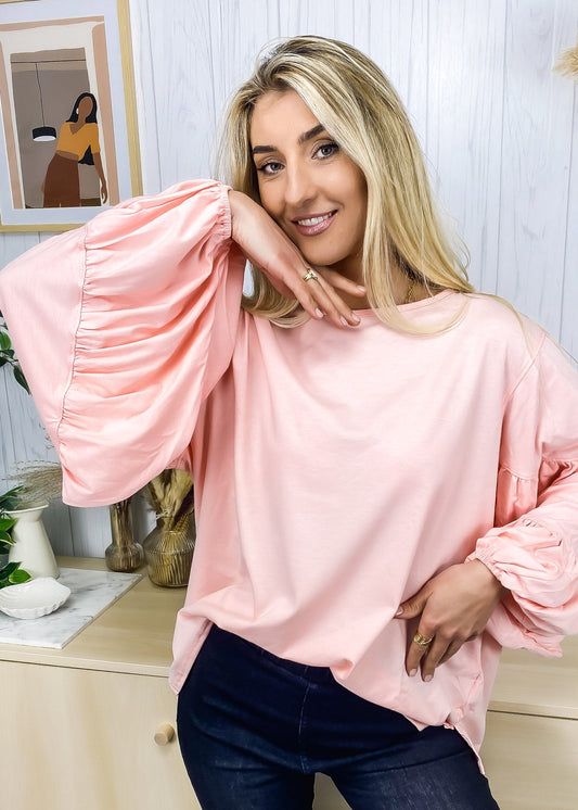 Casual & Comfy Long-Sleeve Blouse