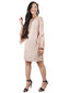 Bell Sleeve Keyhole Tunic Dress