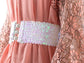 Sparkly Sequin Wide-Stretch Elastic Belt