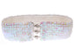 Sparkly Sequin Wide-Stretch Elastic Belt