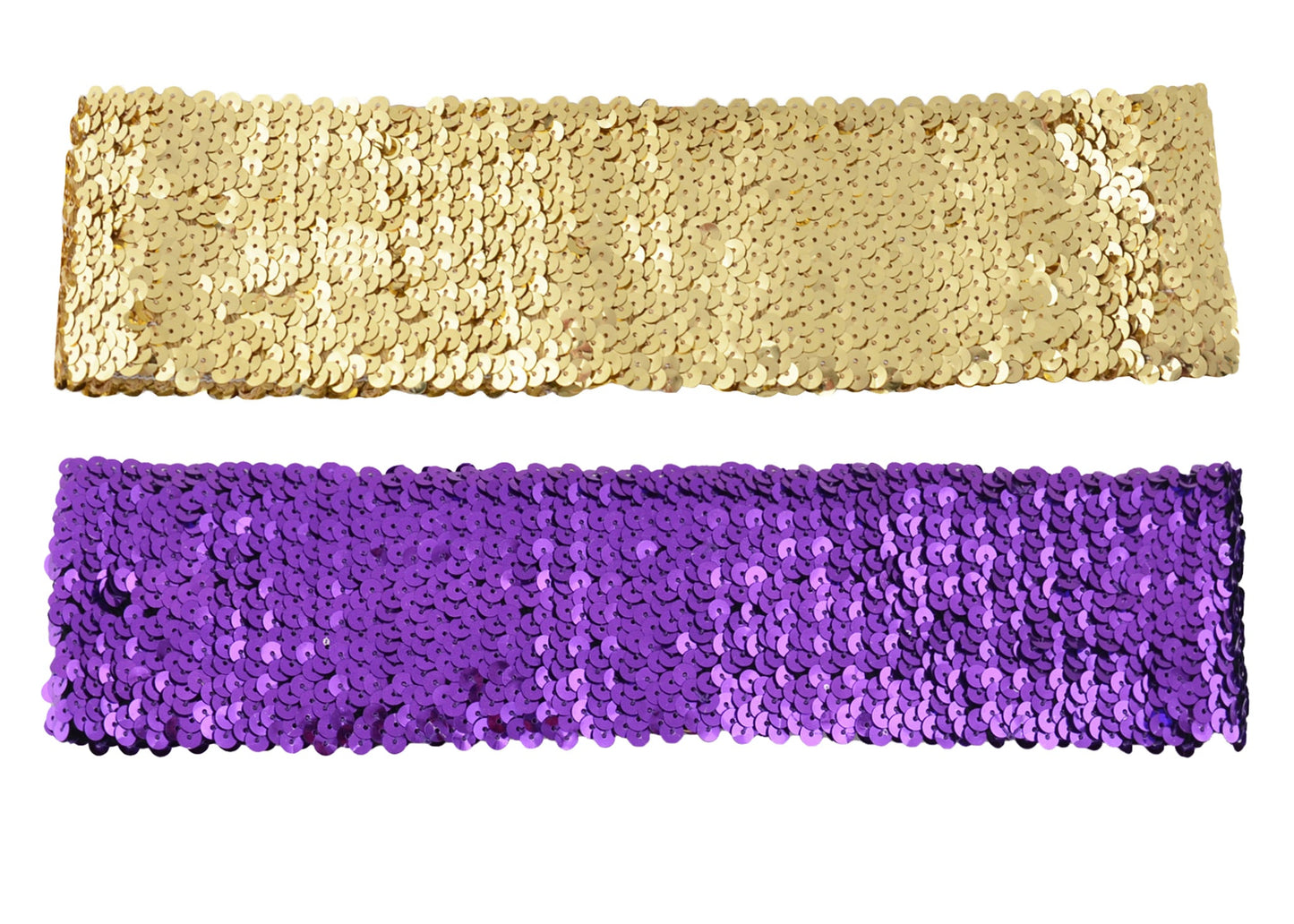 Sparkly Sequin Wide-Stretch Elastic Belt