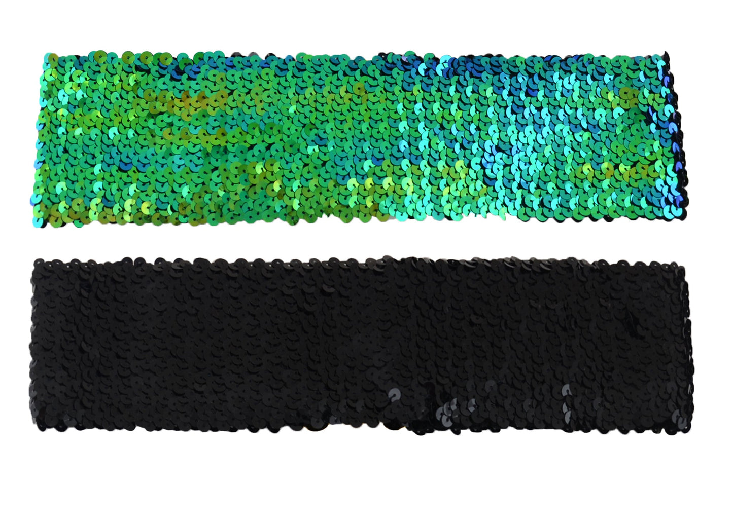 Sparkly Sequin Wide-Stretch Elastic Belt