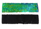 Sparkly Sequin Wide-Stretch Elastic Belt