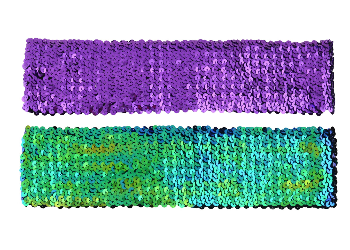 Sparkly Sequin Wide-Stretch Elastic Belt