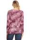 Leopard Print Long-Sleeve T-Shirt