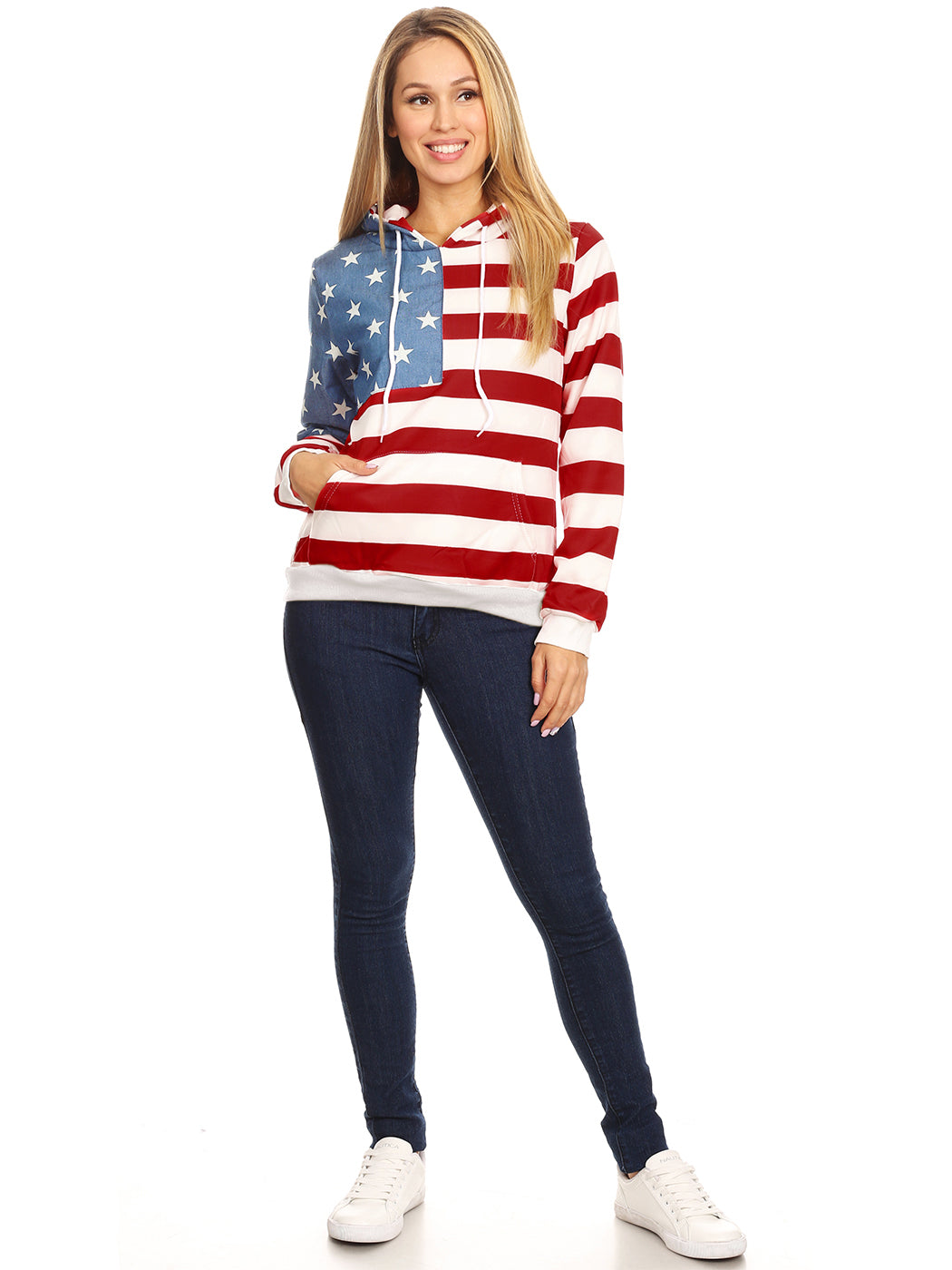 American Flag Hoodie Sweatshirt