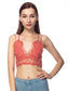 Floral Lace Bralette Crop Top