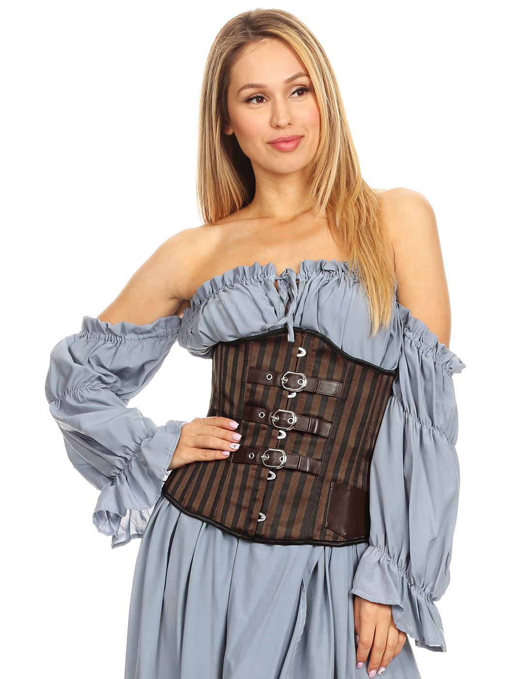 Underbust Steampunk Renaissance Waist Corset