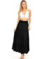 Maxi Bohemian Layered Skirt