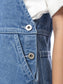 Oversized Overall Pinafore Denim Dress