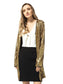 Sequin Open Front Cocktail Outerwear Jacket