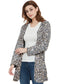 Sequin Open Front Cocktail Outerwear Jacket