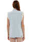 Oversize Distressed Sleeveless Denim Vest