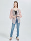 Womens Short Embroidered Lace Kimono Crop Cardigan with Half Sleeves