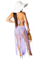 Halter Crochet Tassel Swimwear Beach Dress Bikini Cover Up