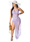 Halter Crochet Tassel Swimwear Beach Dress Bikini Cover Up