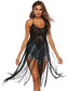 Halter Crochet Tassel Swimwear Beach Dress Bikini Cover Up