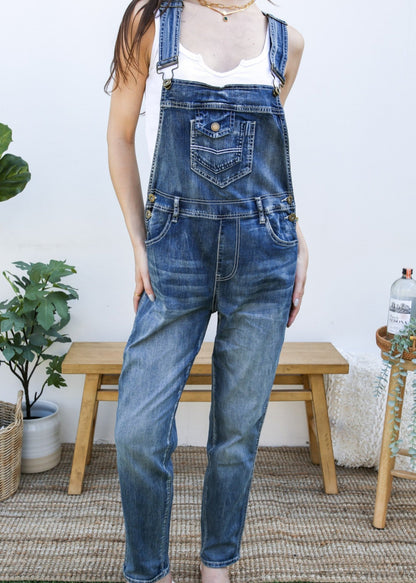 Vintage Straight-Leg Overalls