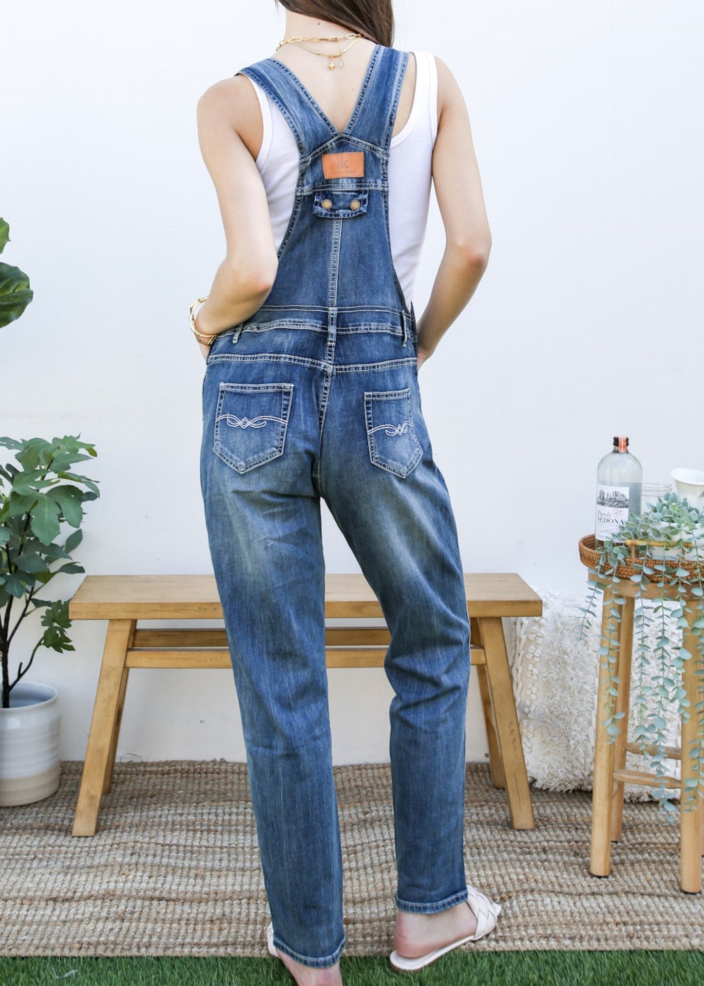 Vintage Straight-Leg Overalls