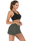 Running Shorts Double Layer Fitness Workout Athletic Shorts