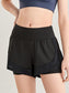 Quick Dry Loose Running Shorts 2-in-1 Gym