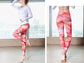 High Waist Printed Yoga Pants Full-Length Workout Fitness Leggings