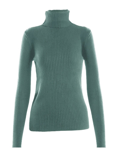 Classic Stretchable Lightweight Long Sleeve Slim Turtleneck Sweater