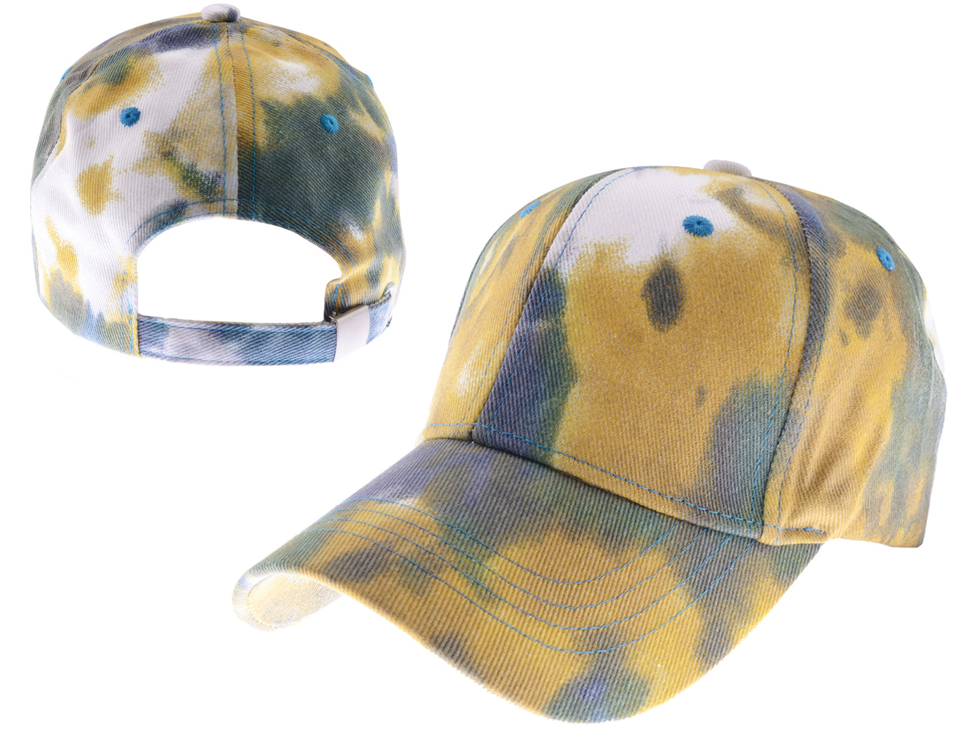 Anna-Kaci Unisex Tie Dyed Hiphop Baseball Cap Adjustable Cotton Hats