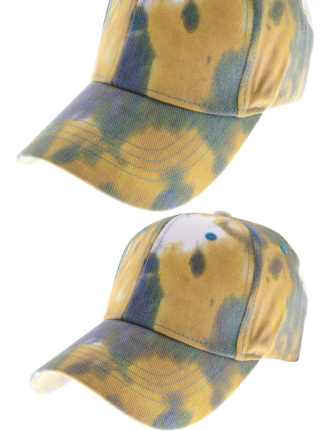 Anna-Kaci Unisex Tie Dyed Hiphop Baseball Cap Adjustable Cotton Hats