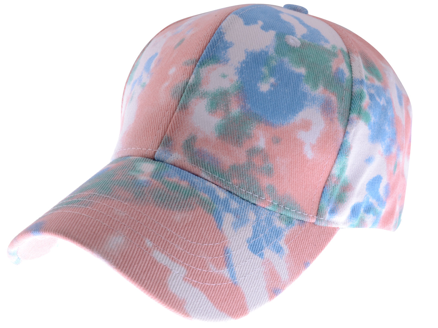 Anna-Kaci Unisex Tie Dyed Hiphop Baseball Cap Adjustable Cotton Hats