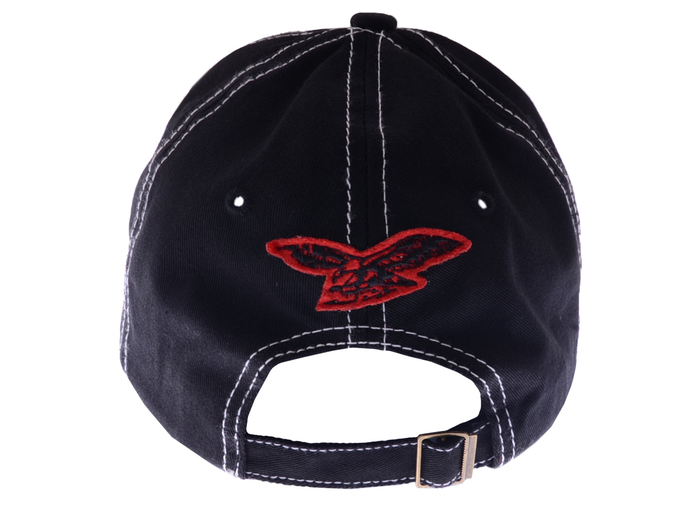 Anna-Kaci American USA Embroidered Washed Cotton Baseball Cap Polo Style