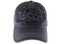 Anna-Kaci American USA Embroidered Washed Cotton Baseball Cap Polo Style