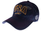 Anna-Kaci American USA Embroidered Washed Cotton Baseball Cap Polo Style