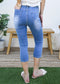 Slim Fit Capris Boyfriend Jeans
