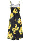 Independence Day Flag Dress With Suspenders And Buttons