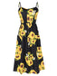 Independence Day Flag Dress With Suspenders And Buttons