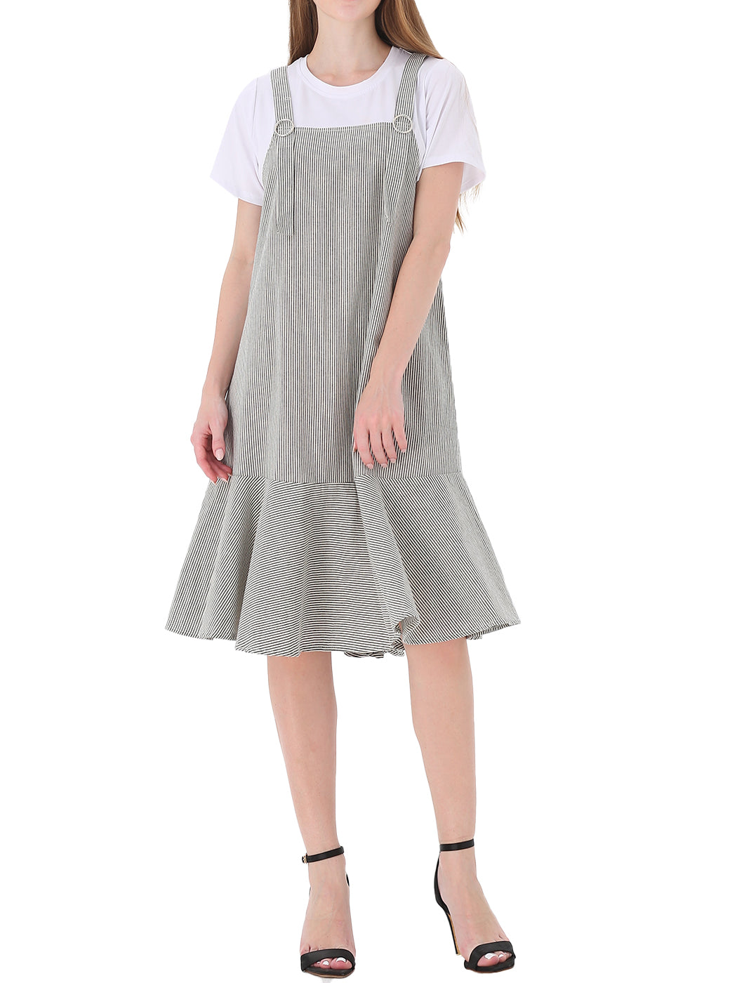 Flounce Apron Chic Dress