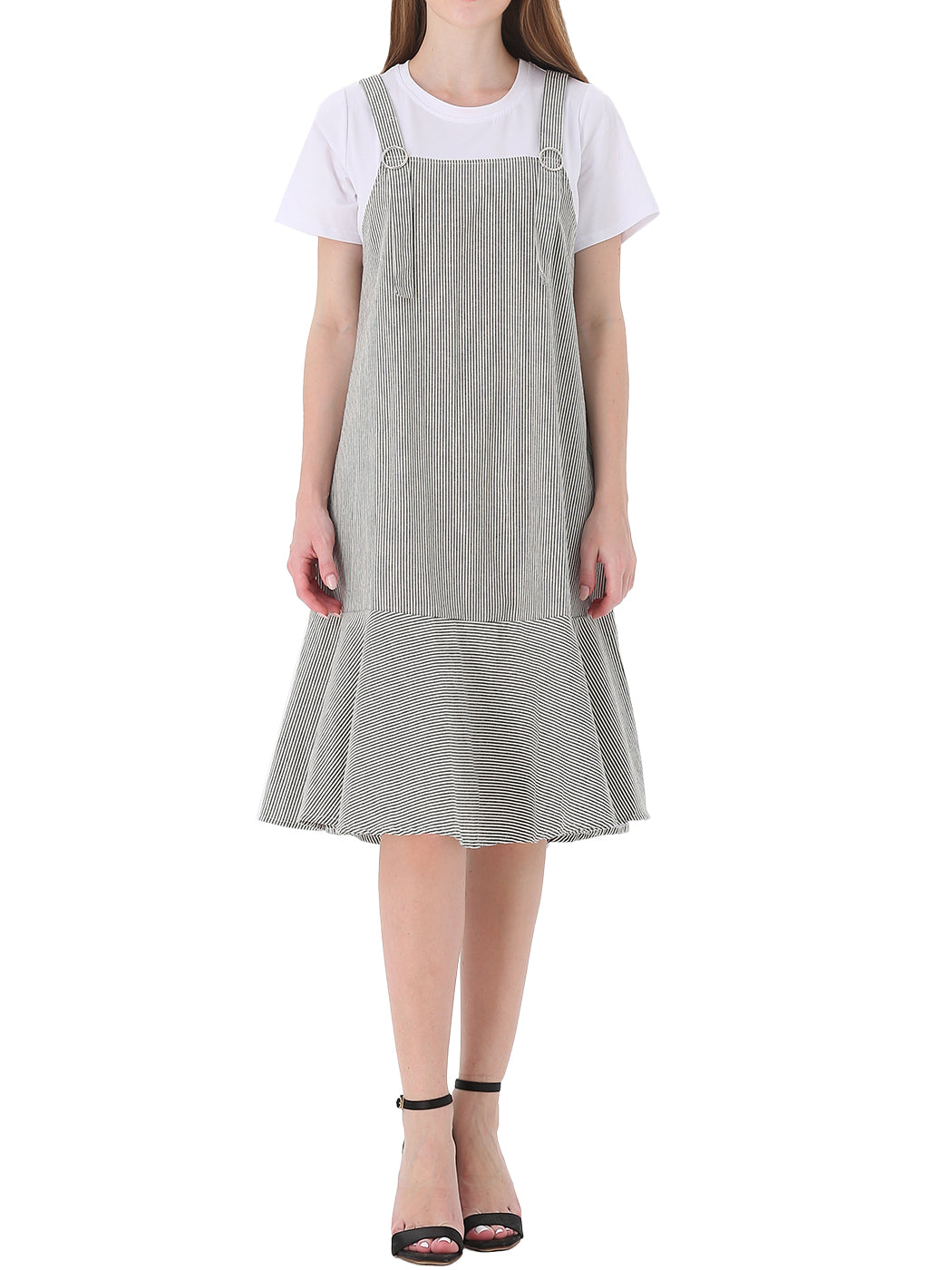 Flounce Apron Chic Dress